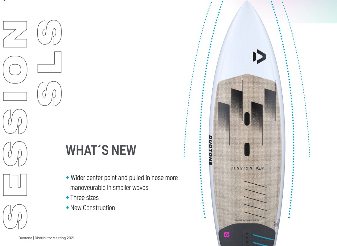 Planche de surfkite Duotone SESSION SLS 2021